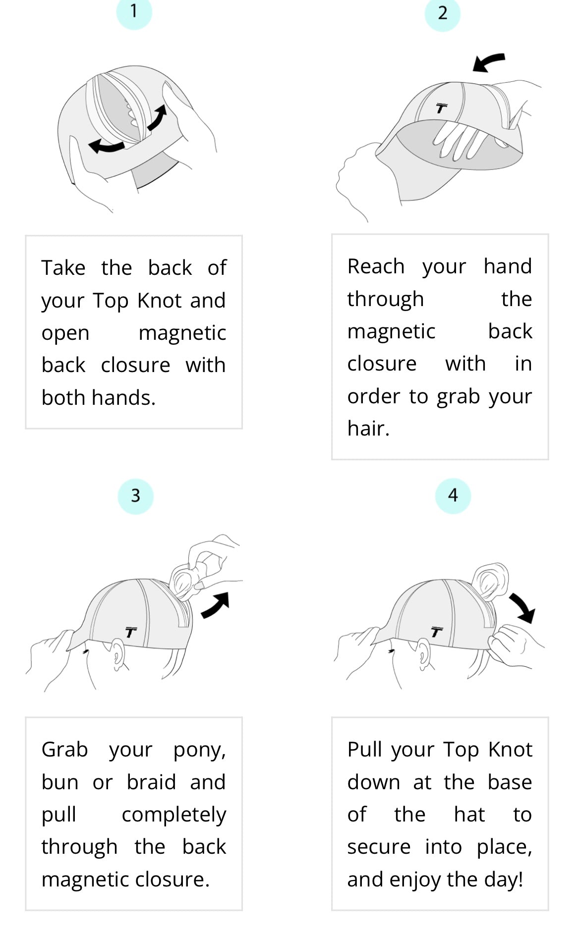 Performance Top Knot Cap
